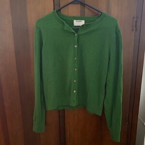 Old Navy Women's Vibrant Green Cardigan